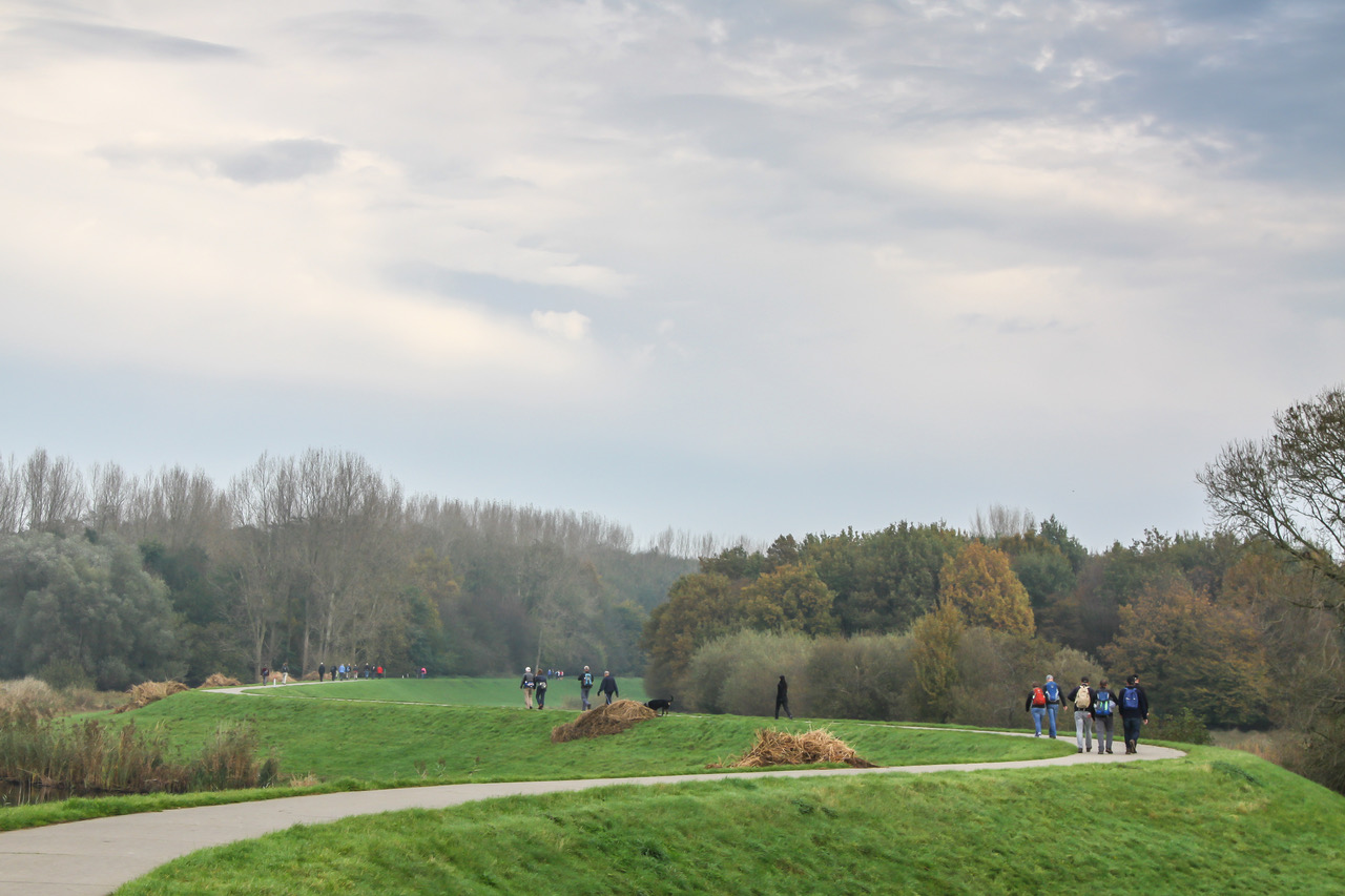 Blauwvingerwandeltocht 1